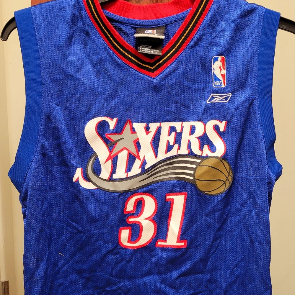 Kids 76ers basketball jersey